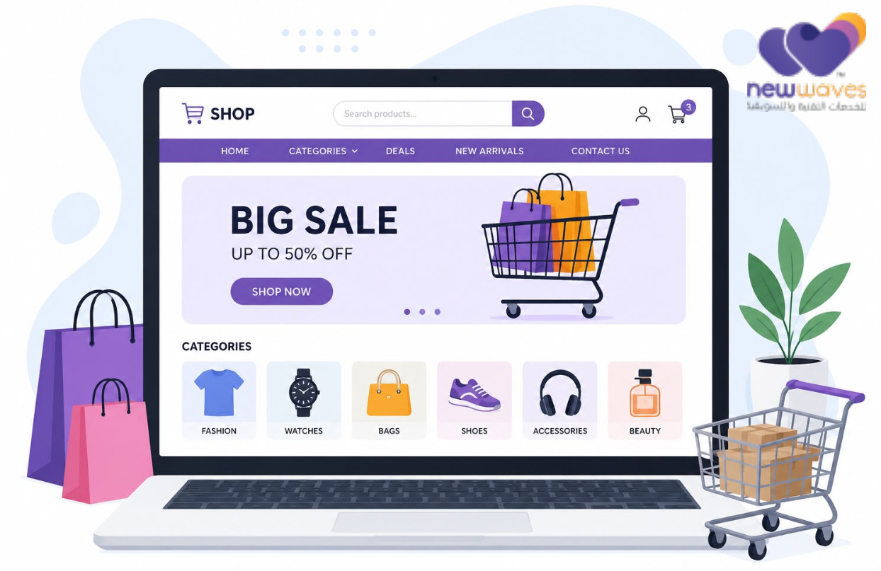 How to create an online store