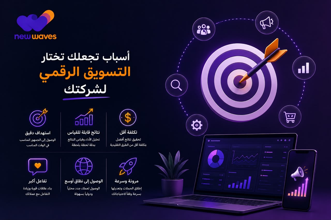 Reasons to Choose Digital Marketing for Your Company – New Waves Company